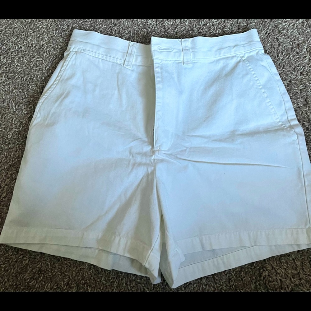 The limited white shorts